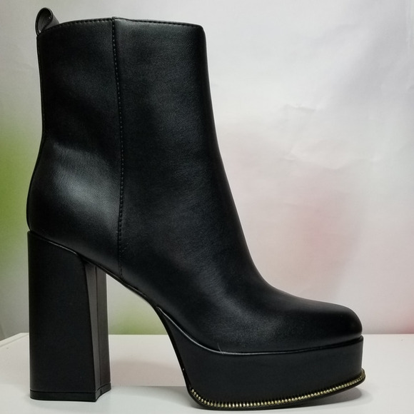 Nine West Women's Loraine 3 Block Heel Ankle Booties  Size 9.5 Black NWT - Picture 3 of 9